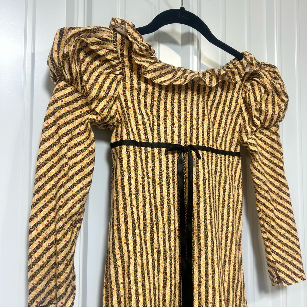 VTG RARE Pleasant Company American Girl Josefina Christmas Dress Girls 7 USA